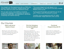 Tablet Screenshot of fsharp.tv