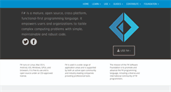 Desktop Screenshot of fsharp.org