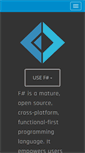 Mobile Screenshot of fsharp.org